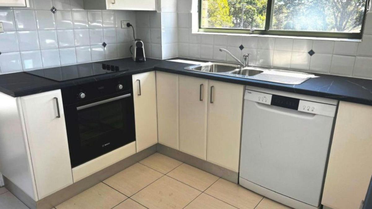 Kitchen with oven and dishwasher