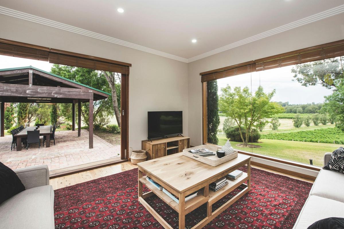 Multiple indoor and outdoor living areas with stunning views