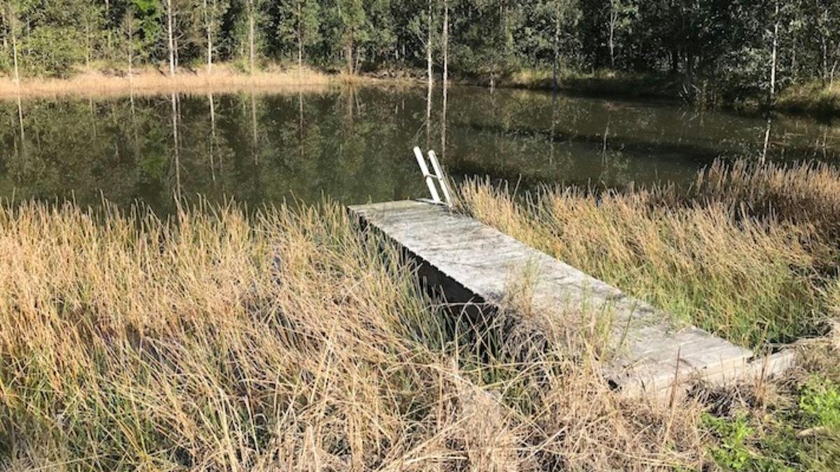 Beautiful clean and clear Dam 