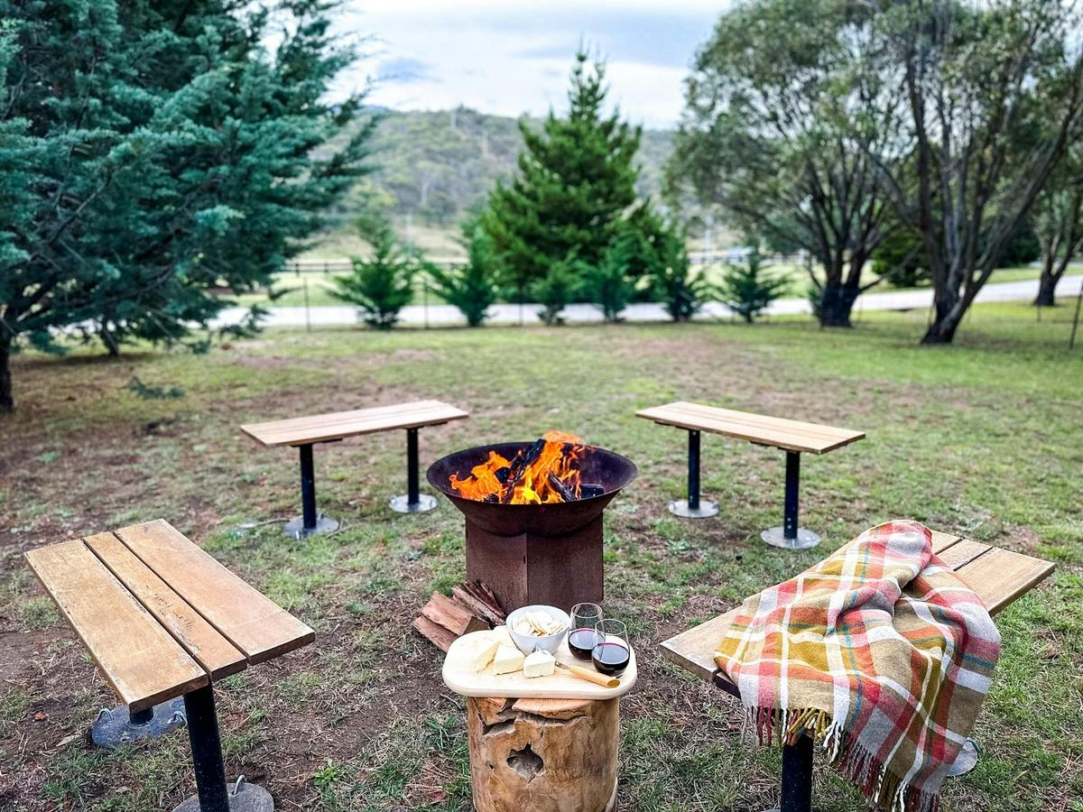 Fire Pit - Snowy Mountains