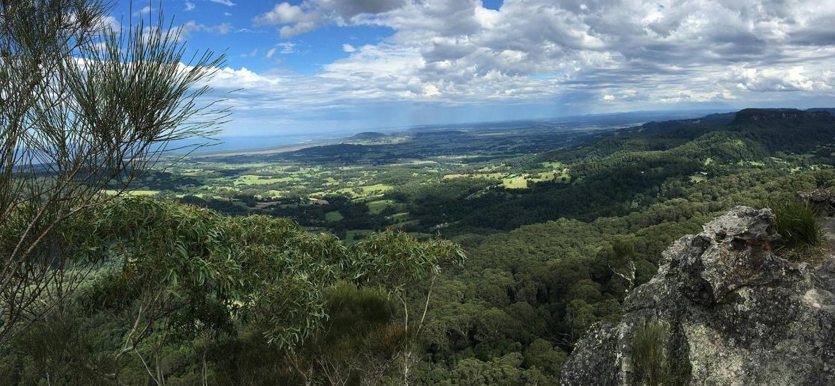 View from the top of Drawing Room Rocks
