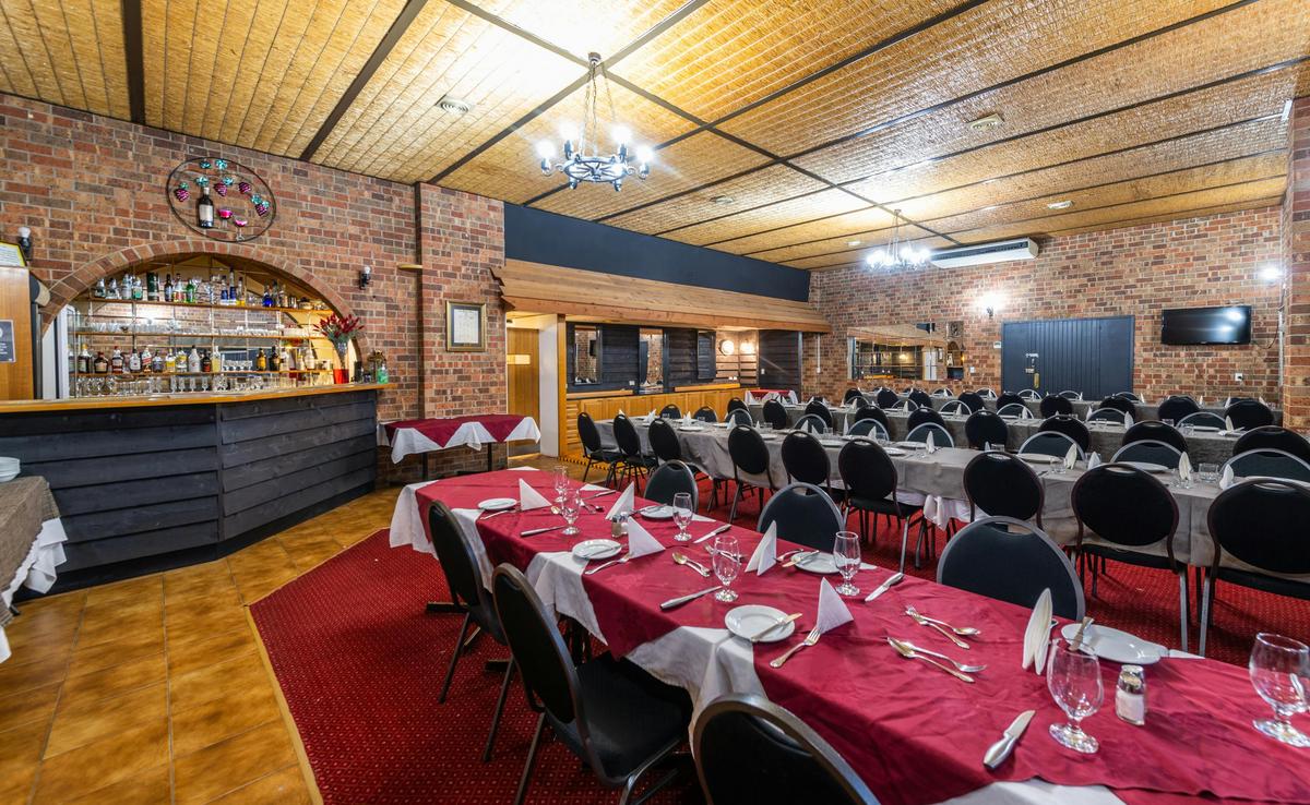 Function & Events Hall available for hire, complete with kitchen & catering in-house