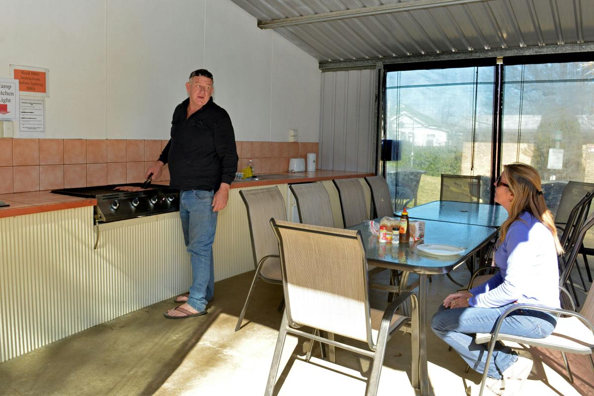 Free Camp Kitchen/BBQ area