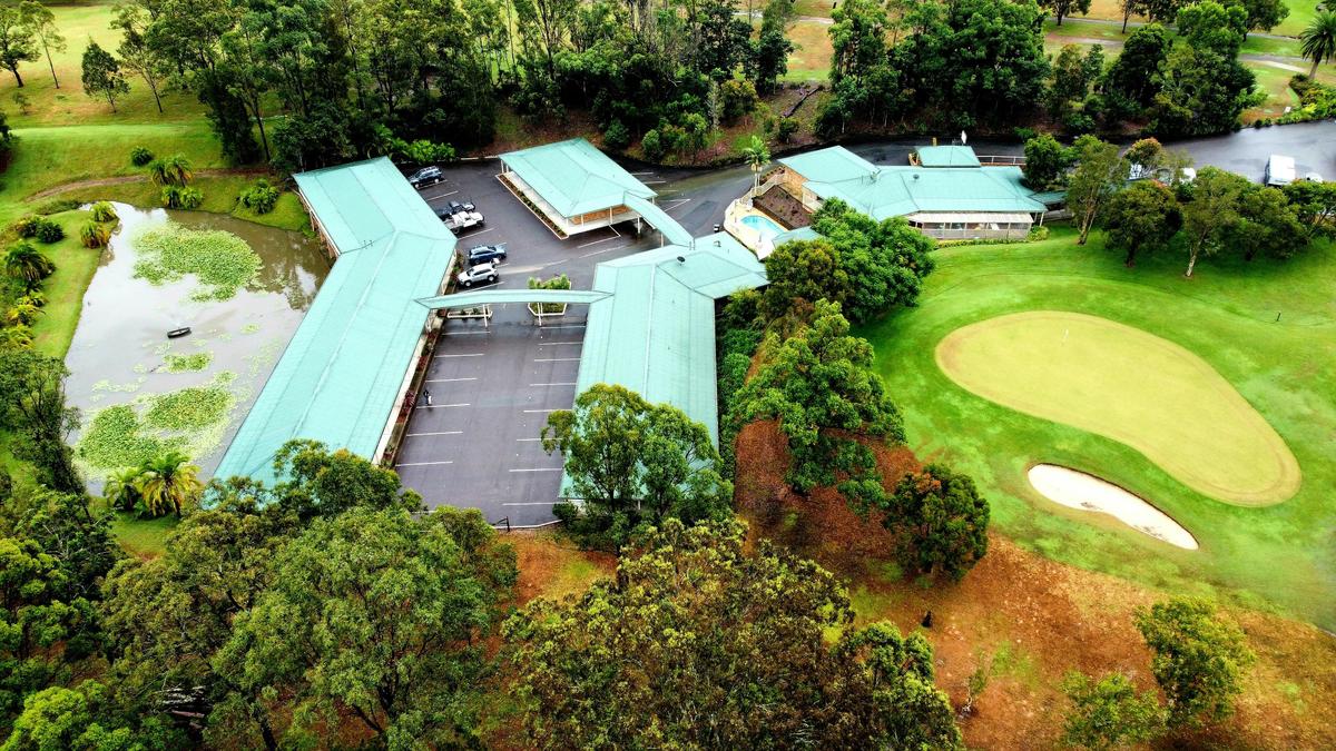 Birds Eye View of Motel