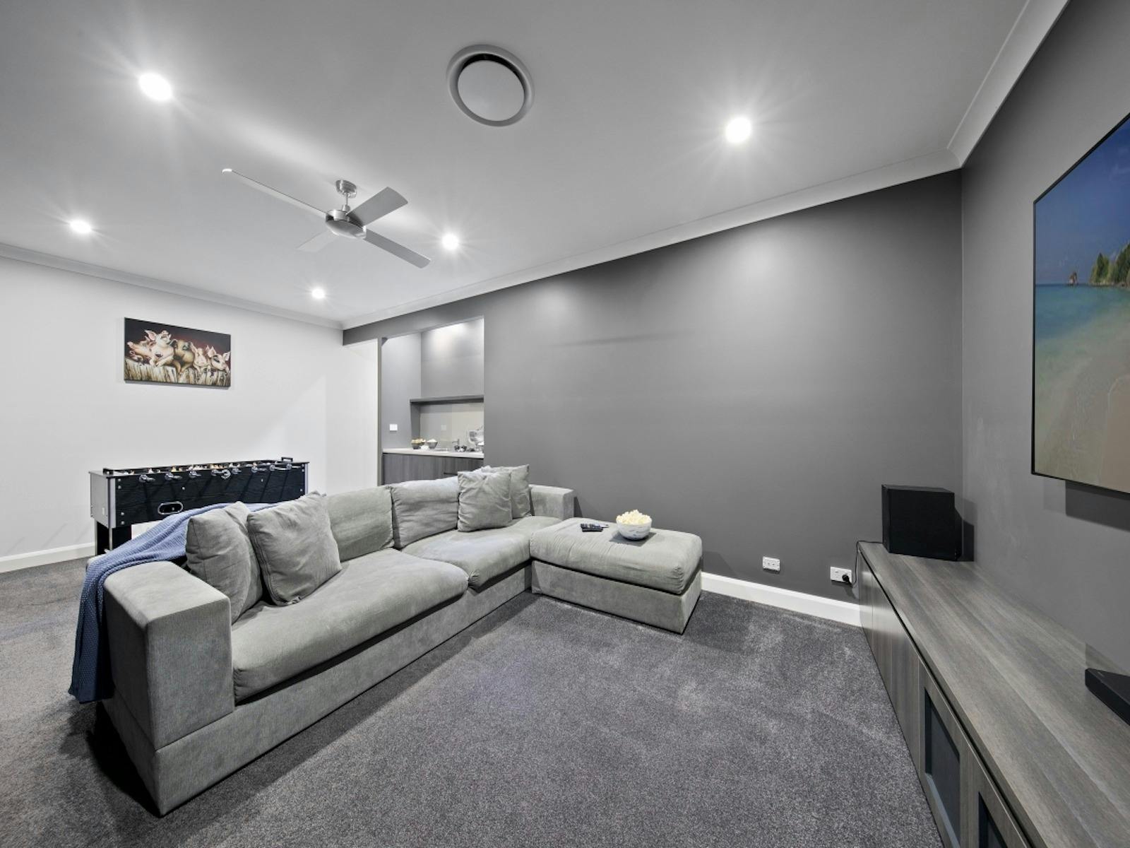 Entertainment Area with Foosball