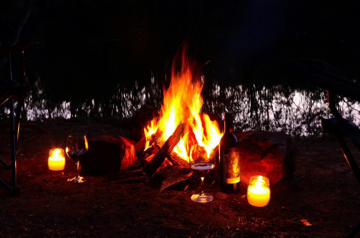 Marshsmallows by the Camp fire