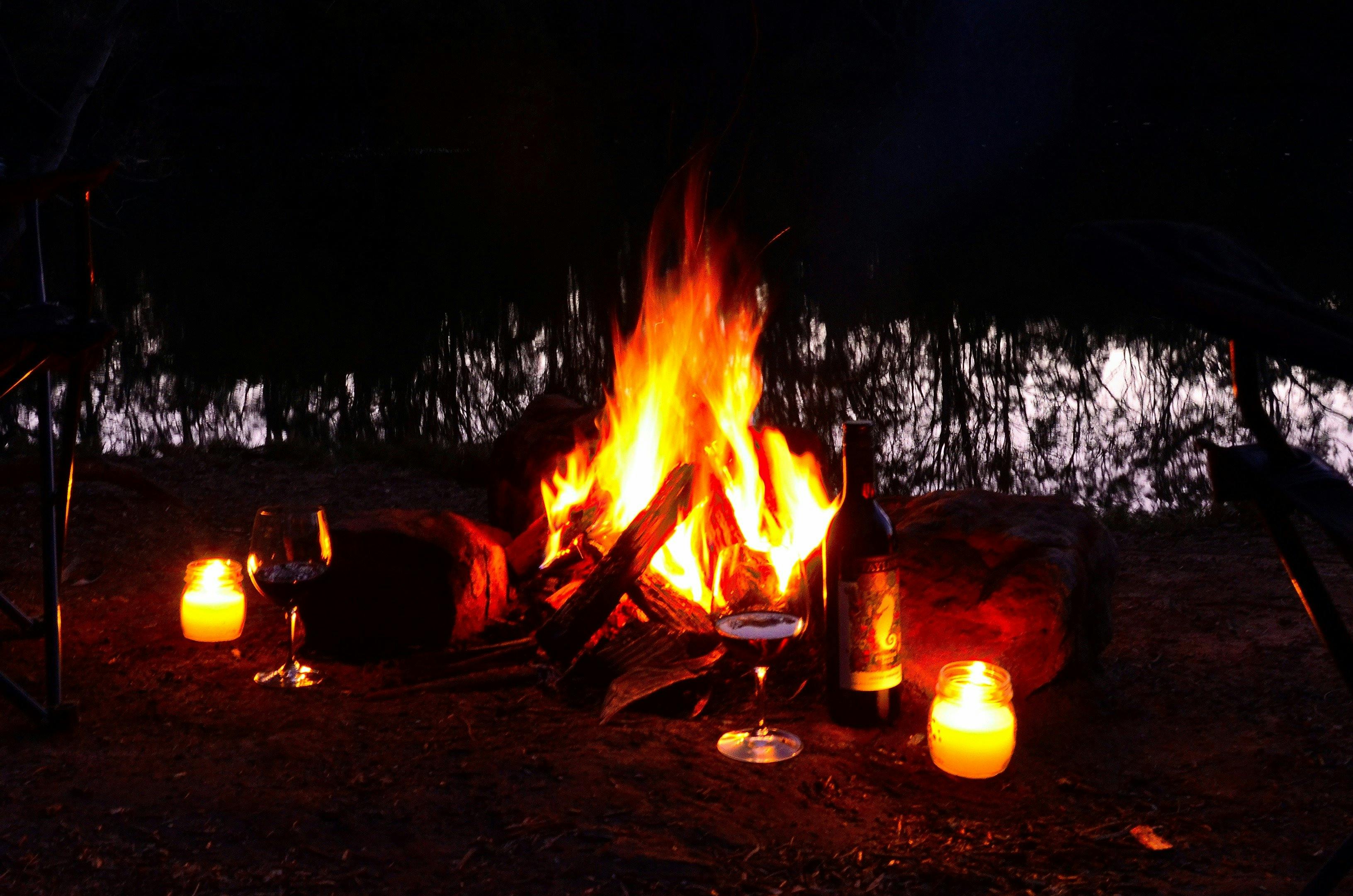 Marshsmallows by the Camp fire