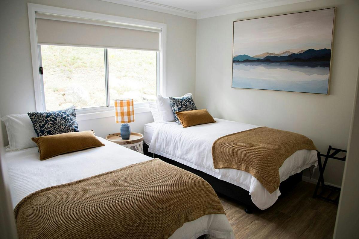 Two King singles in second bedroom
