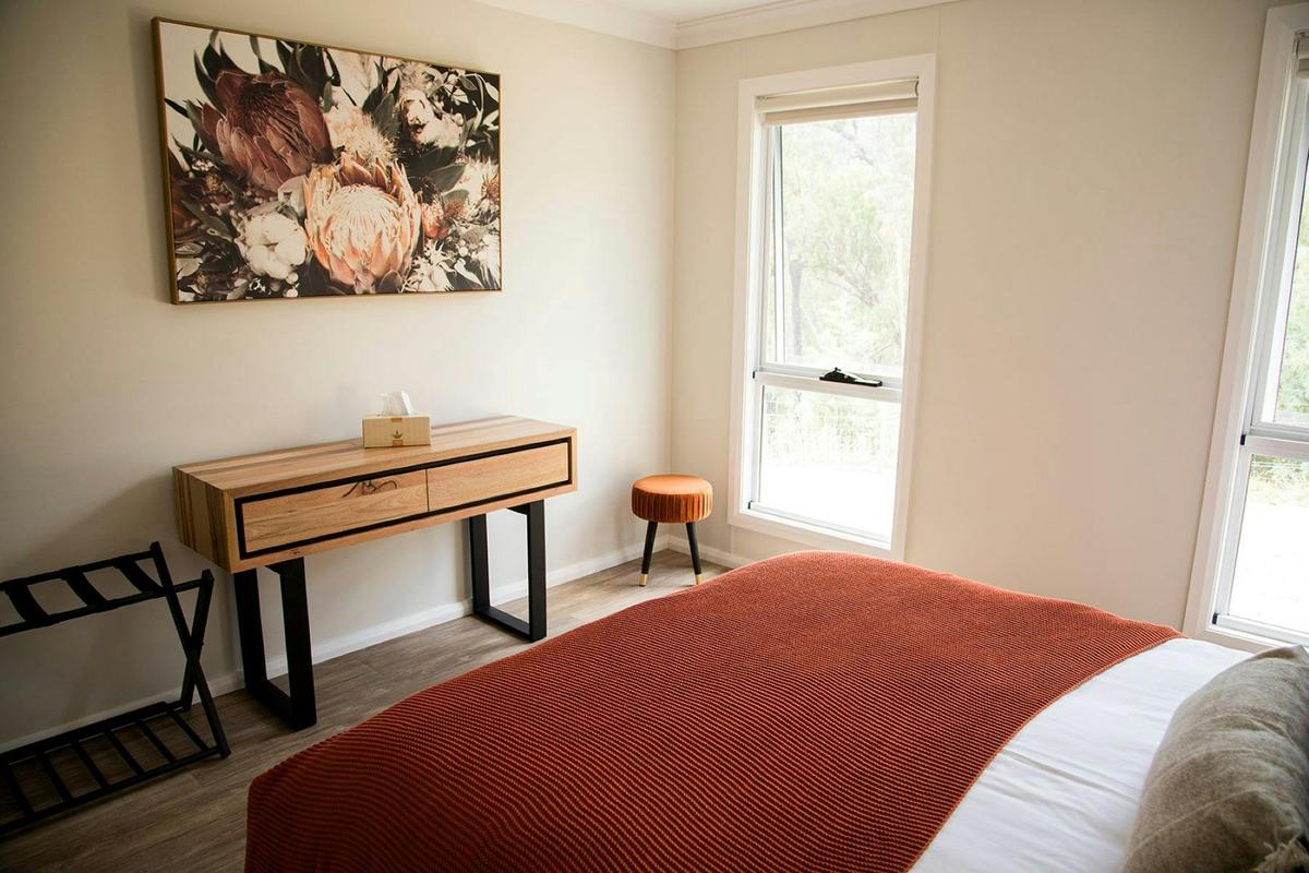 Main bedroom with Queen size bed