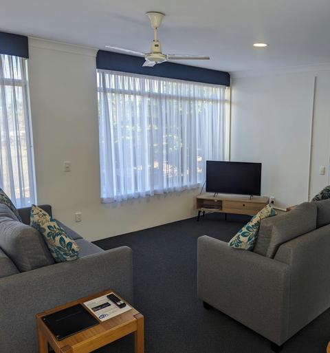 Lounge area 2-bedroom apartment