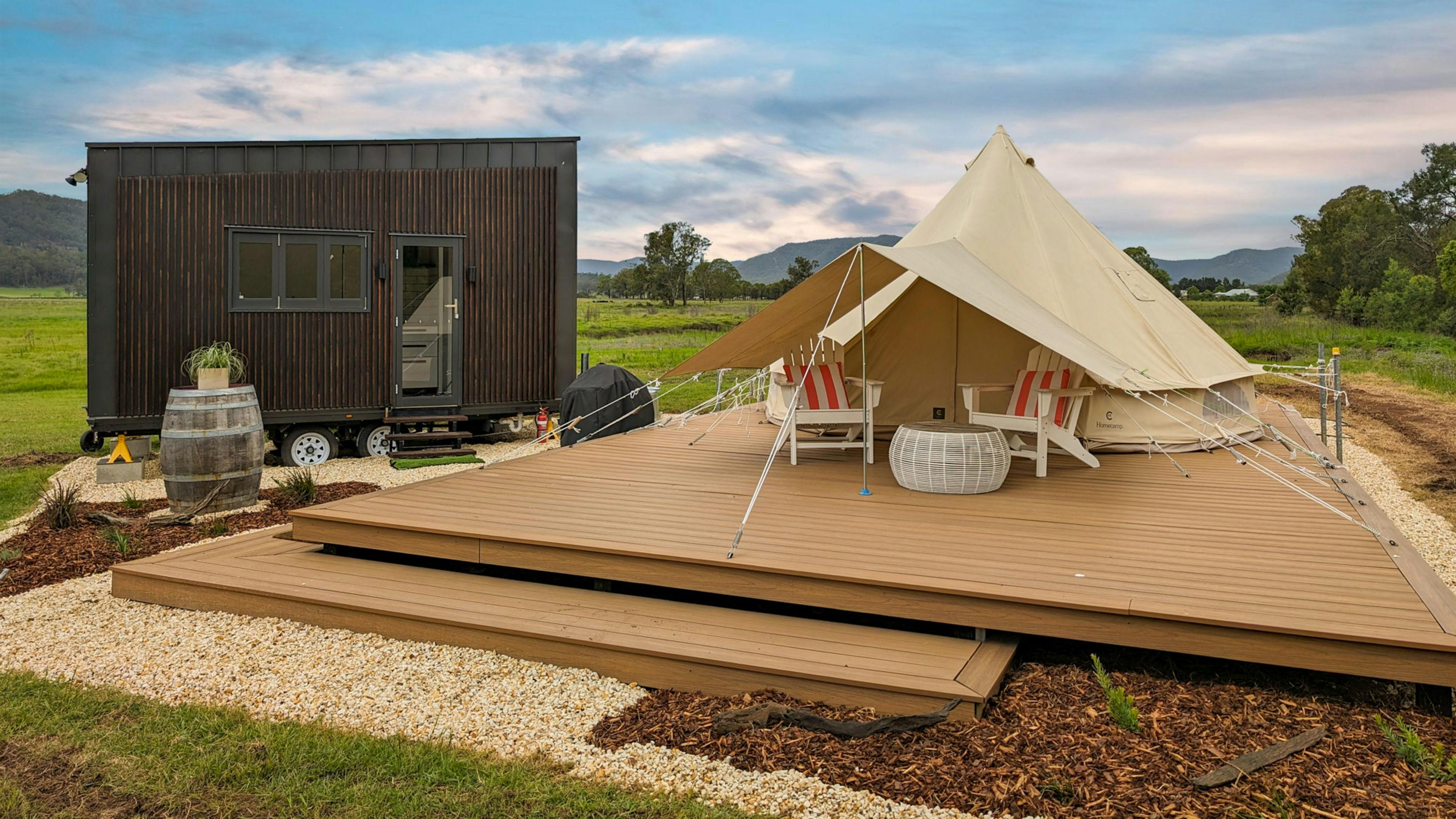 Glamping Vineyard Getaway