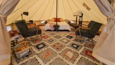 Glamping Vineyard Getaway