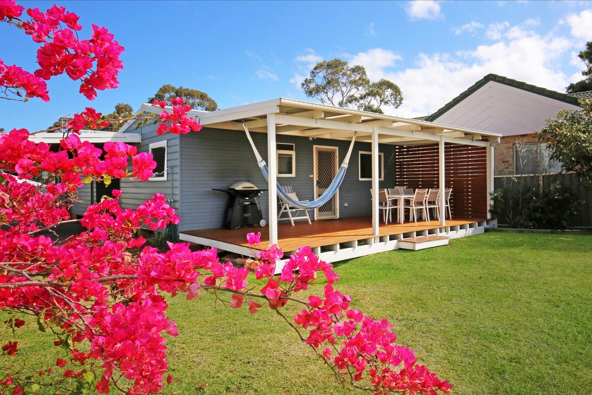 Deck and garden