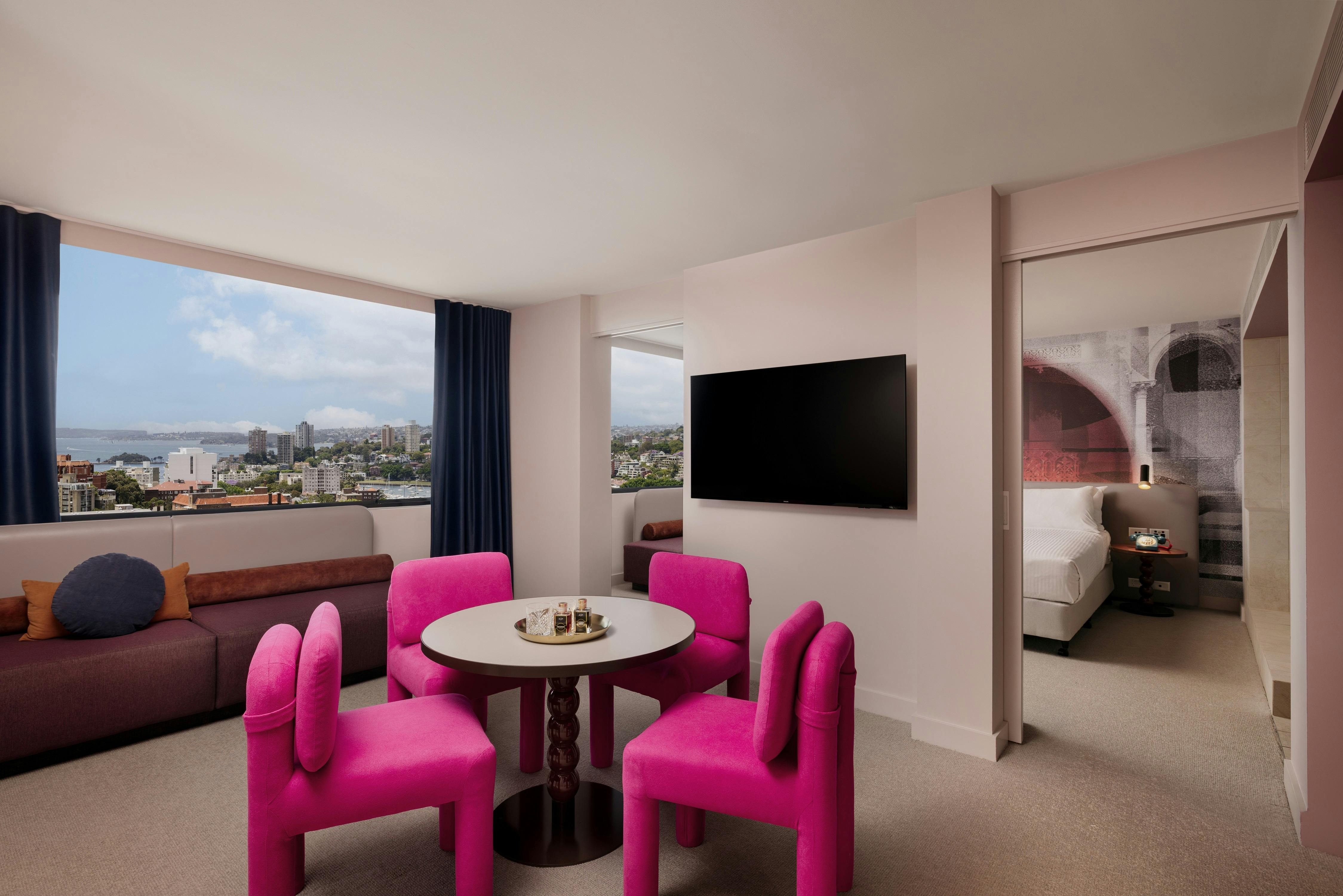 Hotel Indigo Sydney Potts Point, 1 Bedroom Suite Harbour View High Floor
