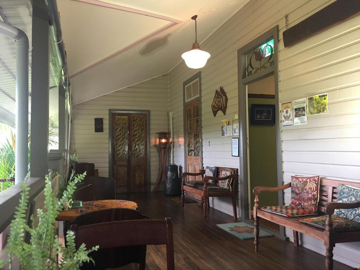 Lovely elevated front verandah