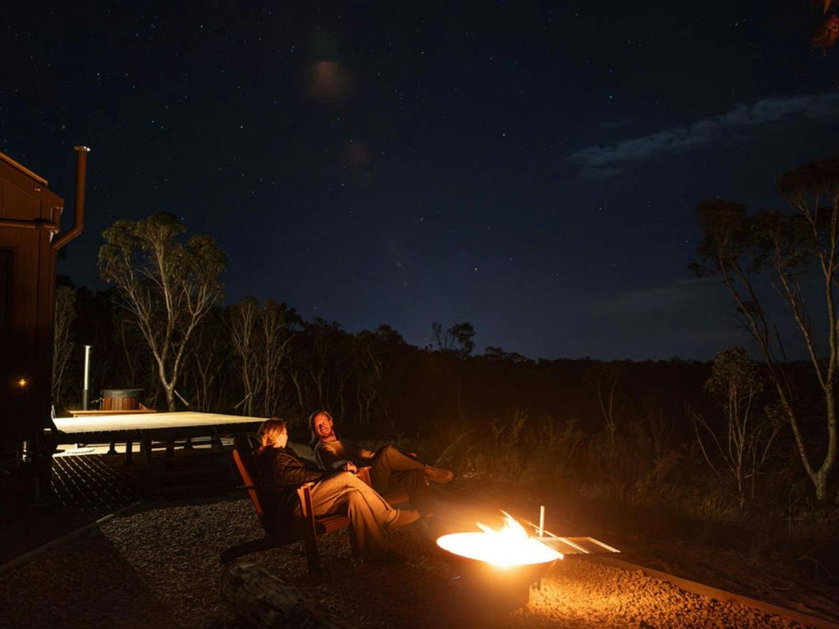 Firepit at night
