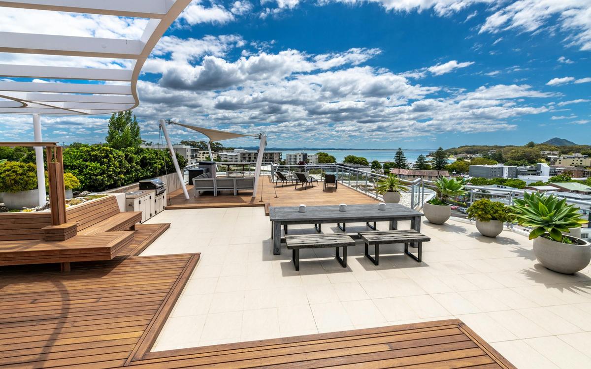 ilanga's expansive outdoor area