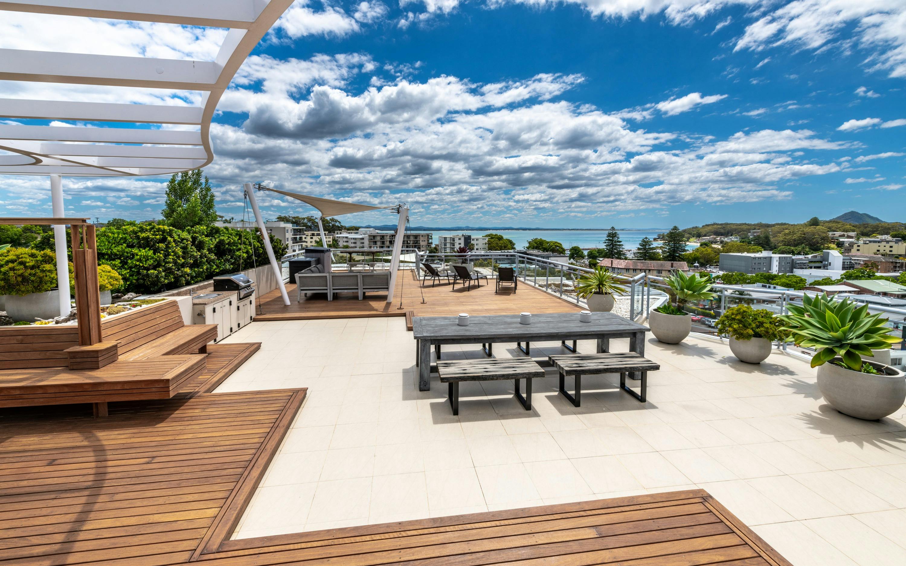 ilanga's expansive outdoor area