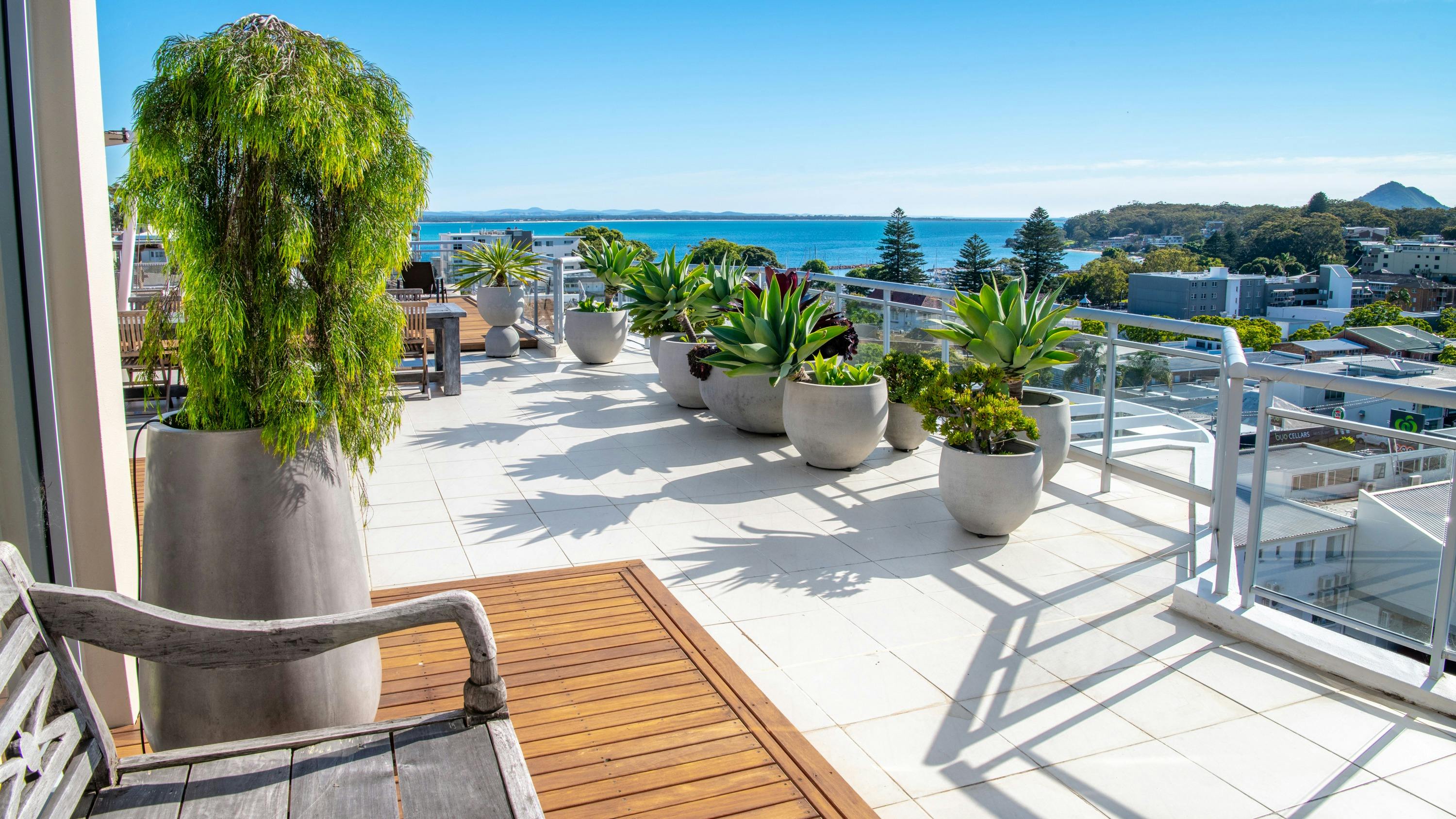 ilanga's expansive outdoor area