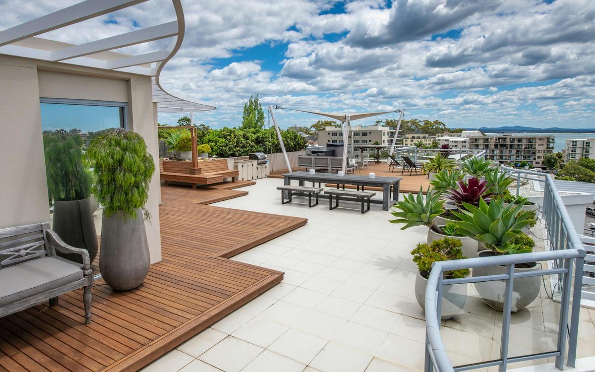 ilanga's expansive outdoor area
