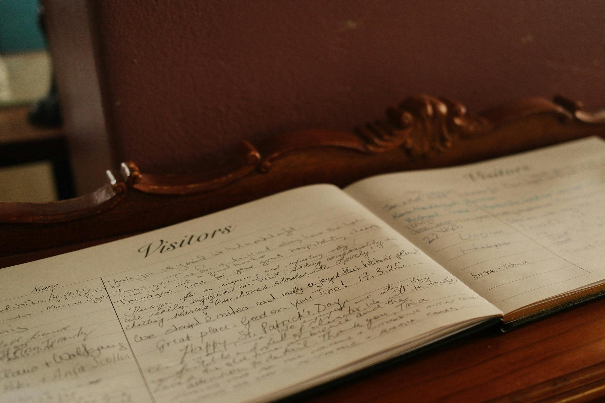 The Star - Visitors Book