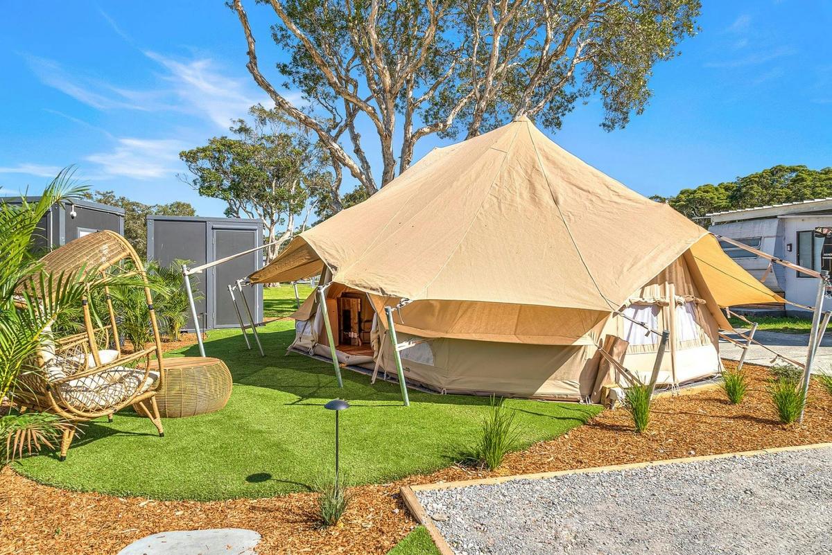 Banksia Retreat Tent Exterior