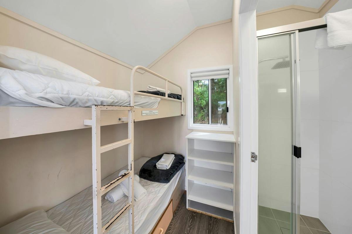 1 Bedroom Parkview Cabin Bedroom