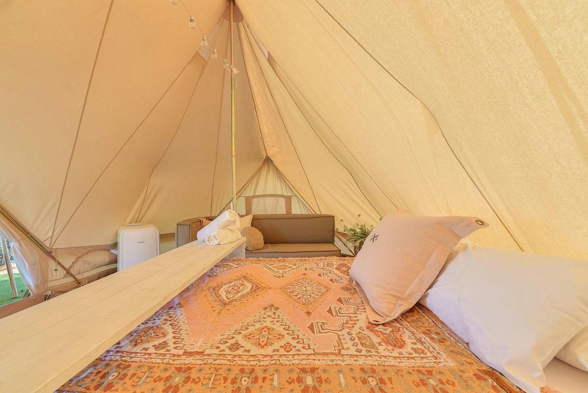 Banksia Retreat Tent Bedroom