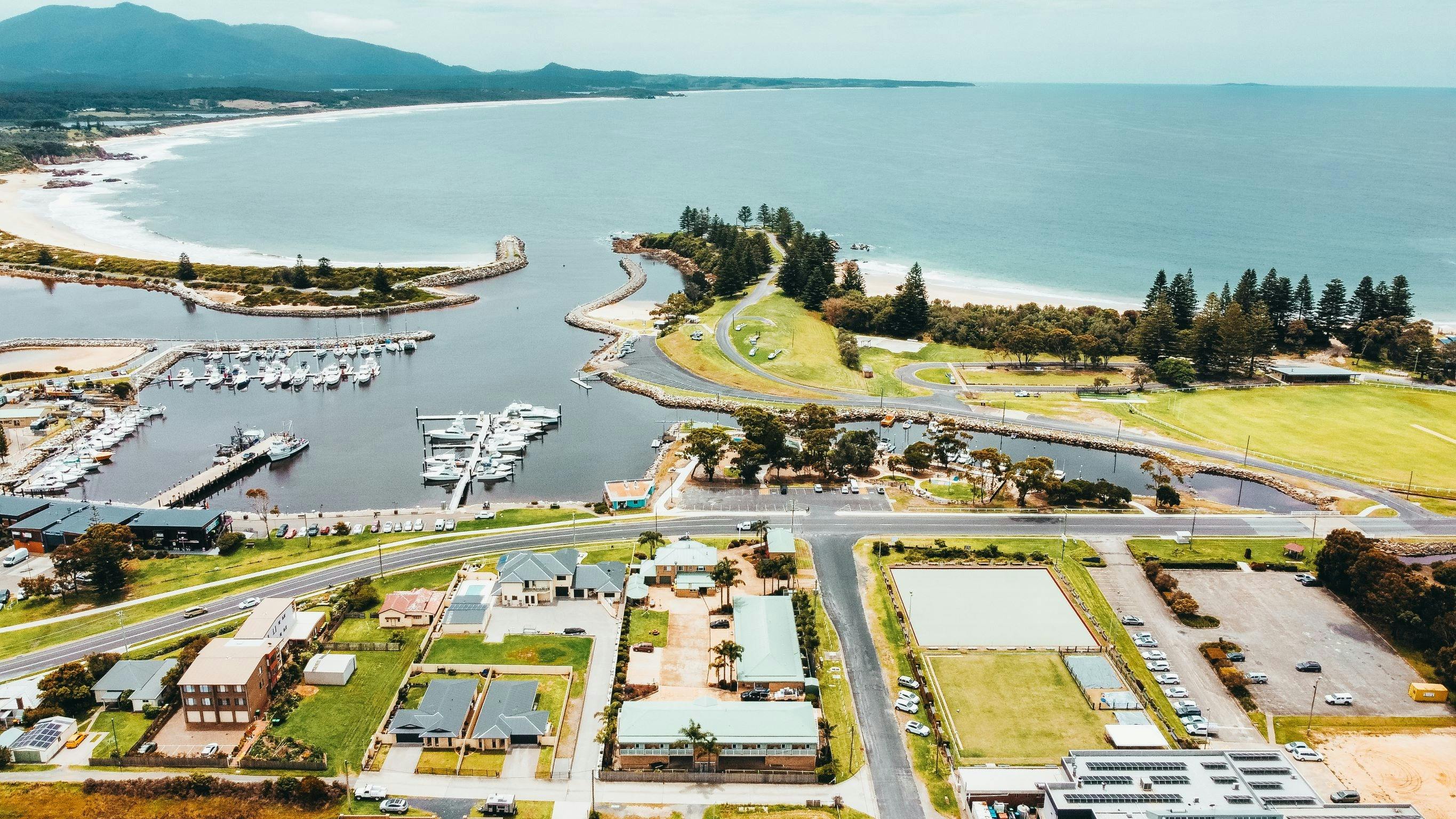Bermagui is surrounded by ocean and national parks