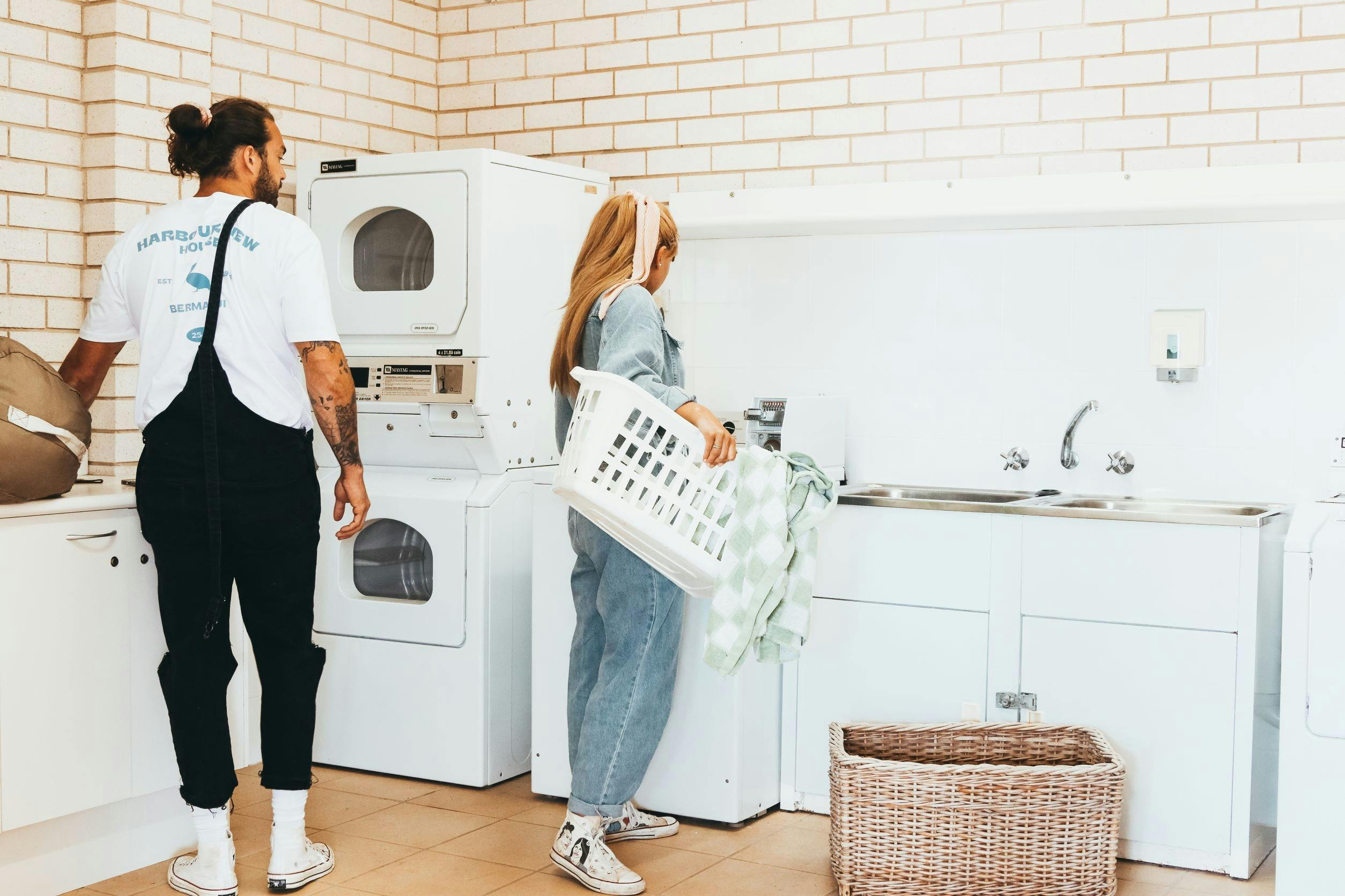 Guest laundry's are well appointed