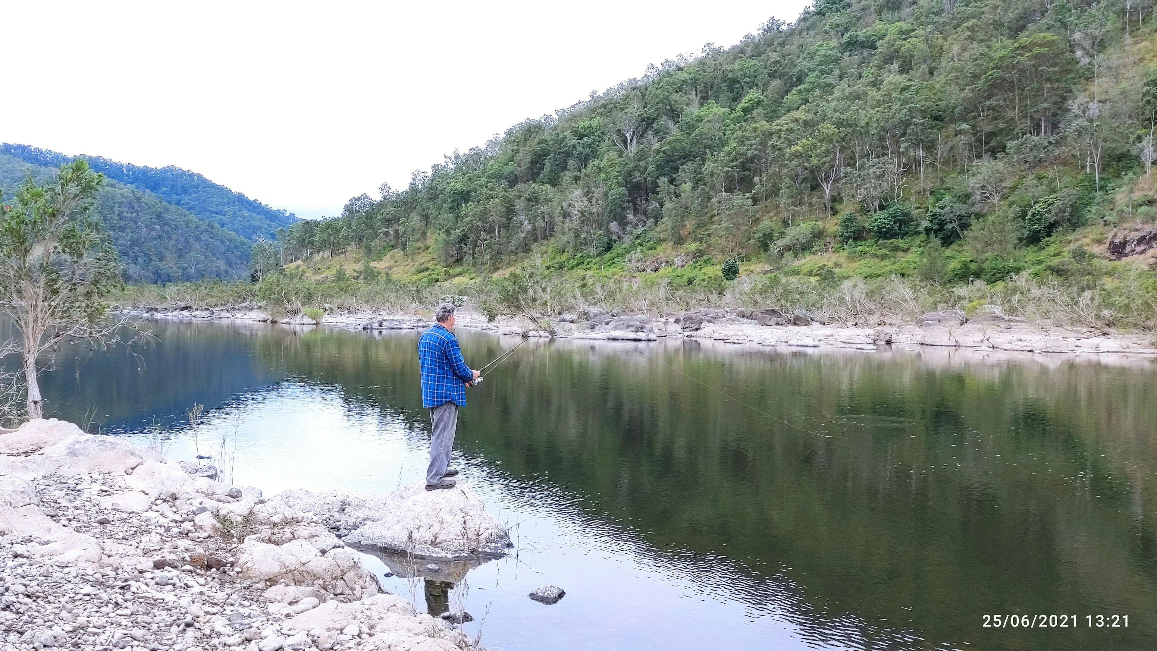 Even if you don't catch anything, the scenery is stunning.