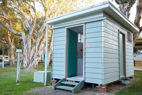 ensuite powered site