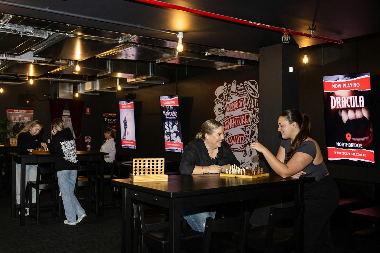 ESCAPE THIS Perth CBD foyer