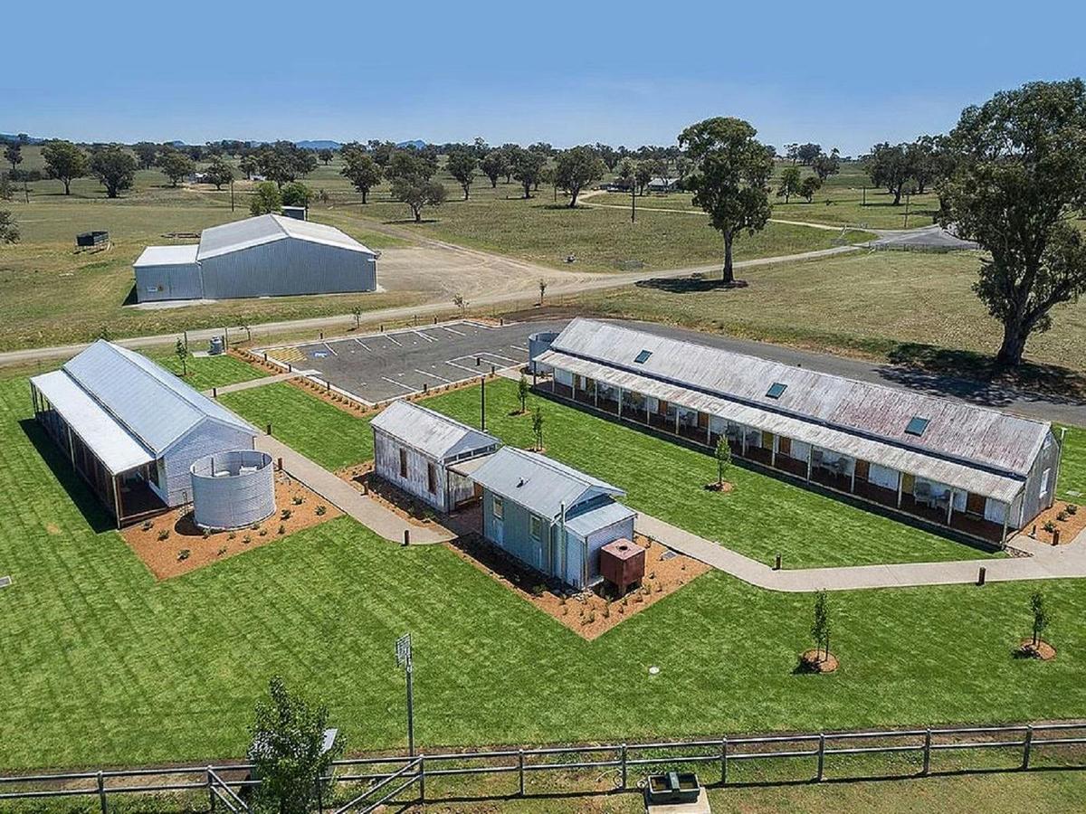 View from above The Shearers Quarters