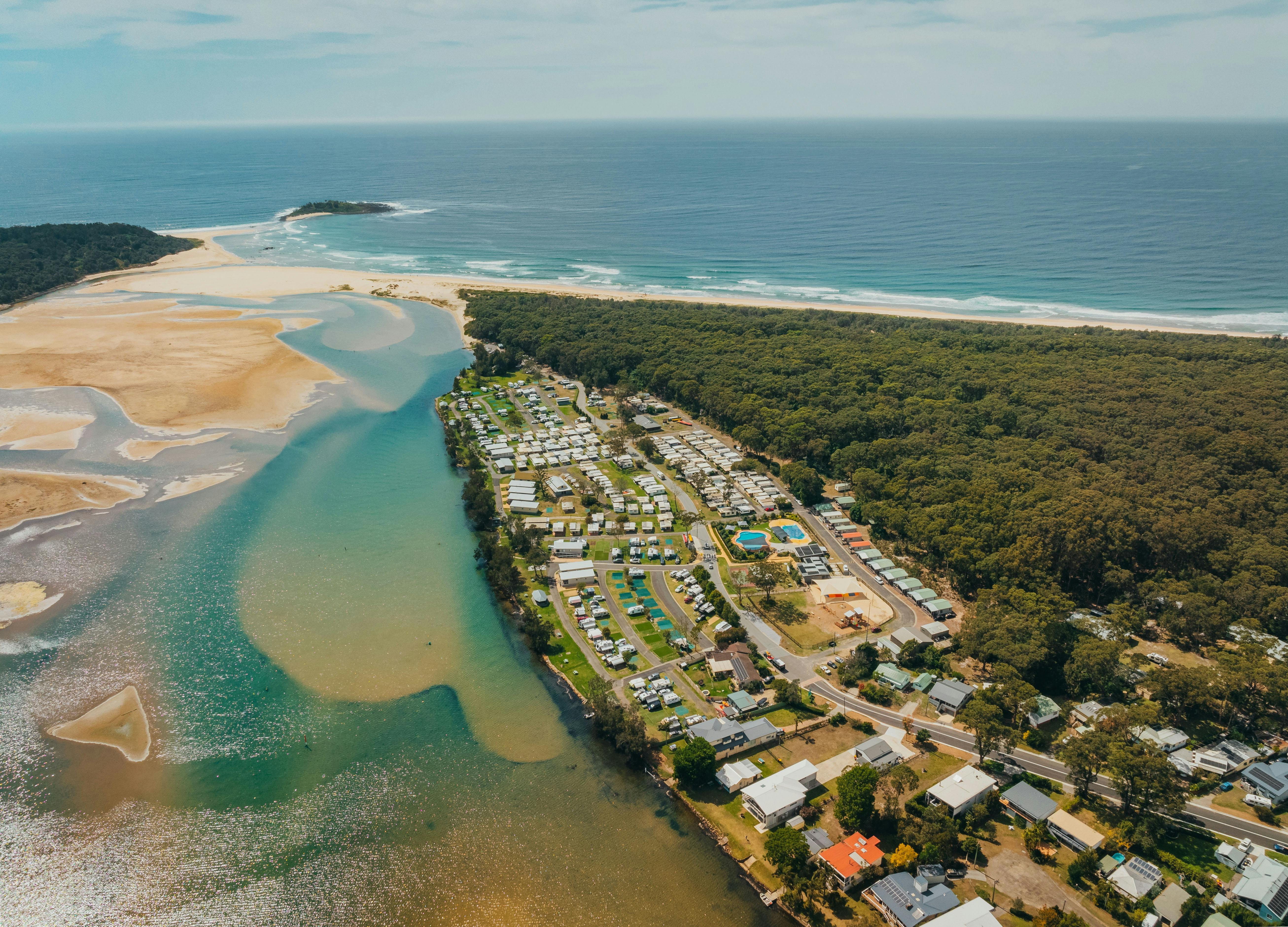 Holiday Haven Lake Conjola Aerial