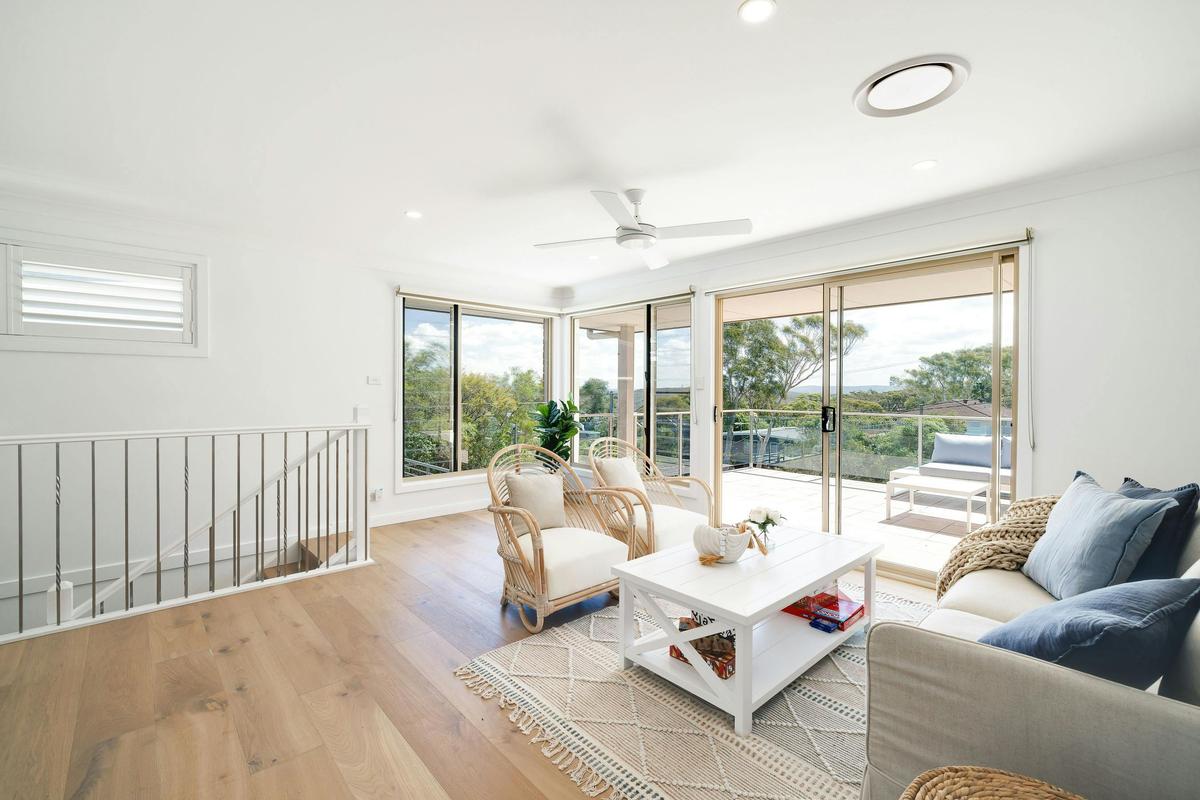 Upstairs Living