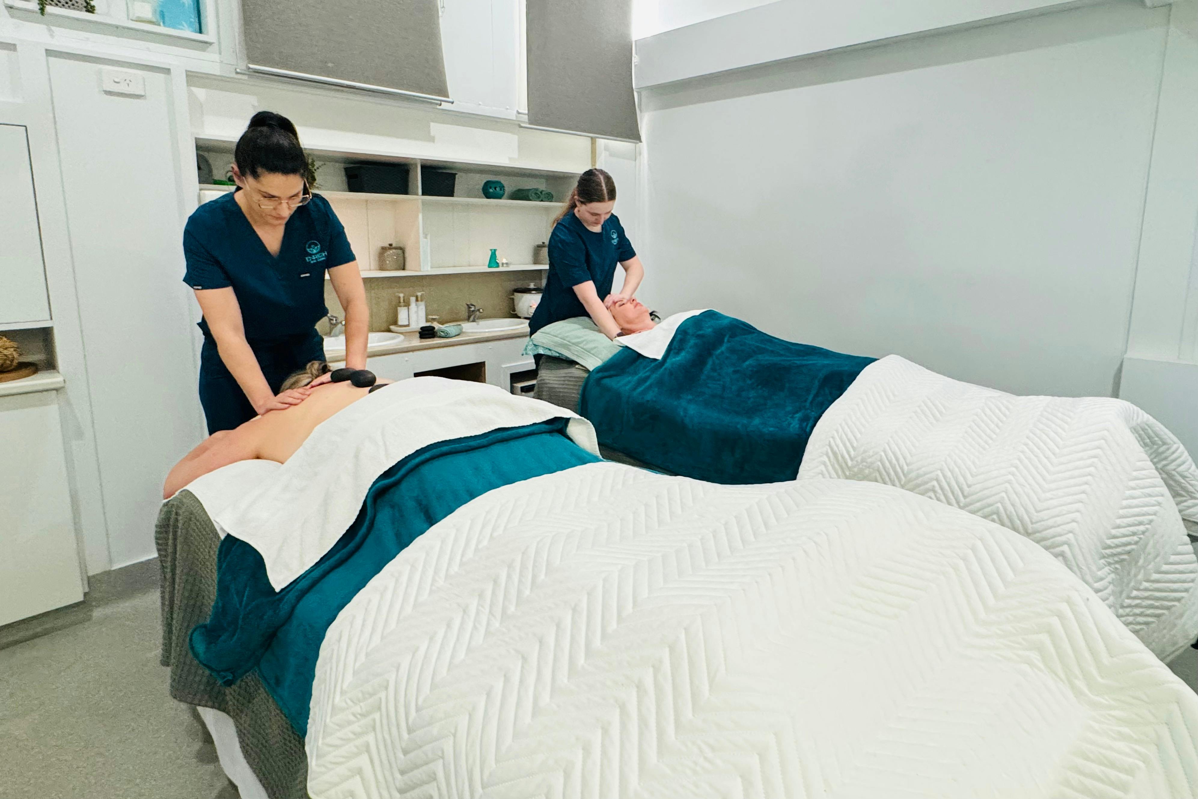 Pure time-out to renew, relax & reconnect with pampering Treatments at Enrich Skin Clinic.