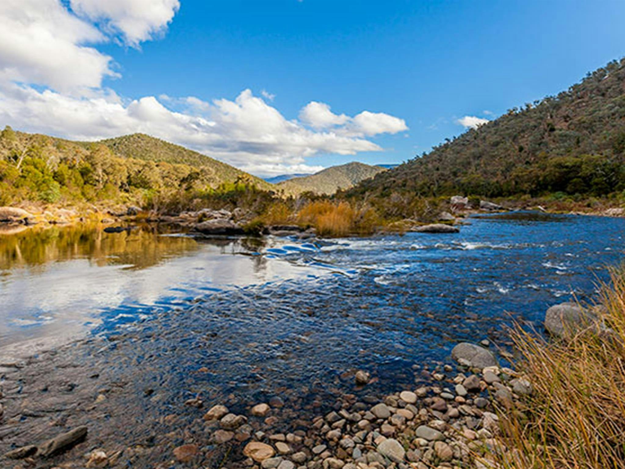 Halfway Flat campground, Kosciuszko National Park. Photo: Murray Vanderveer/DPIE