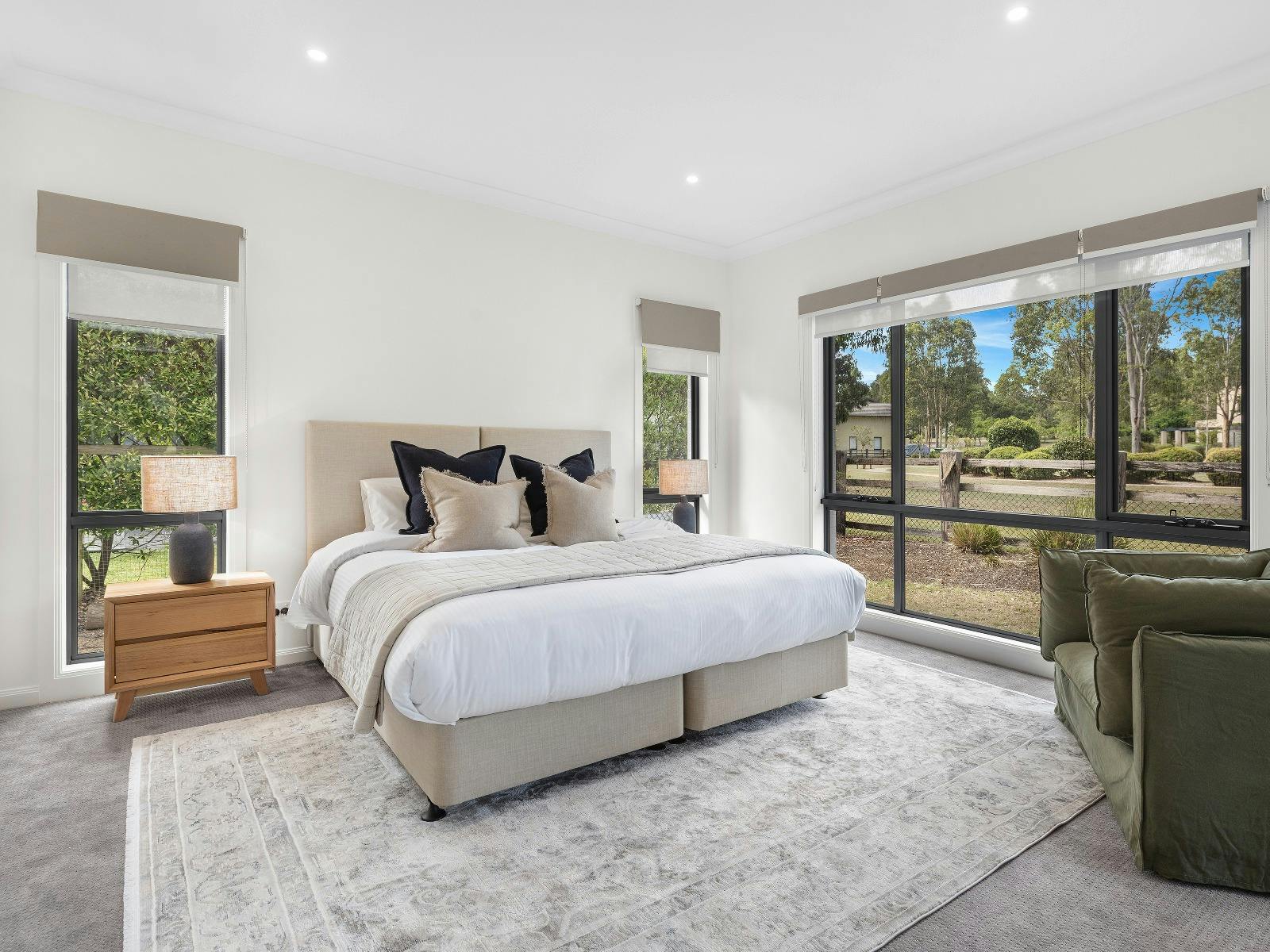 Greenview Hunter Valley master bedroom