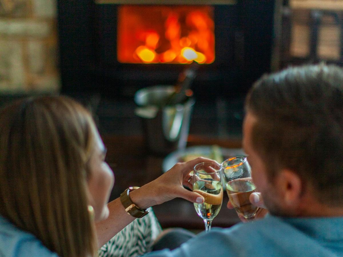 Cosy winter dining