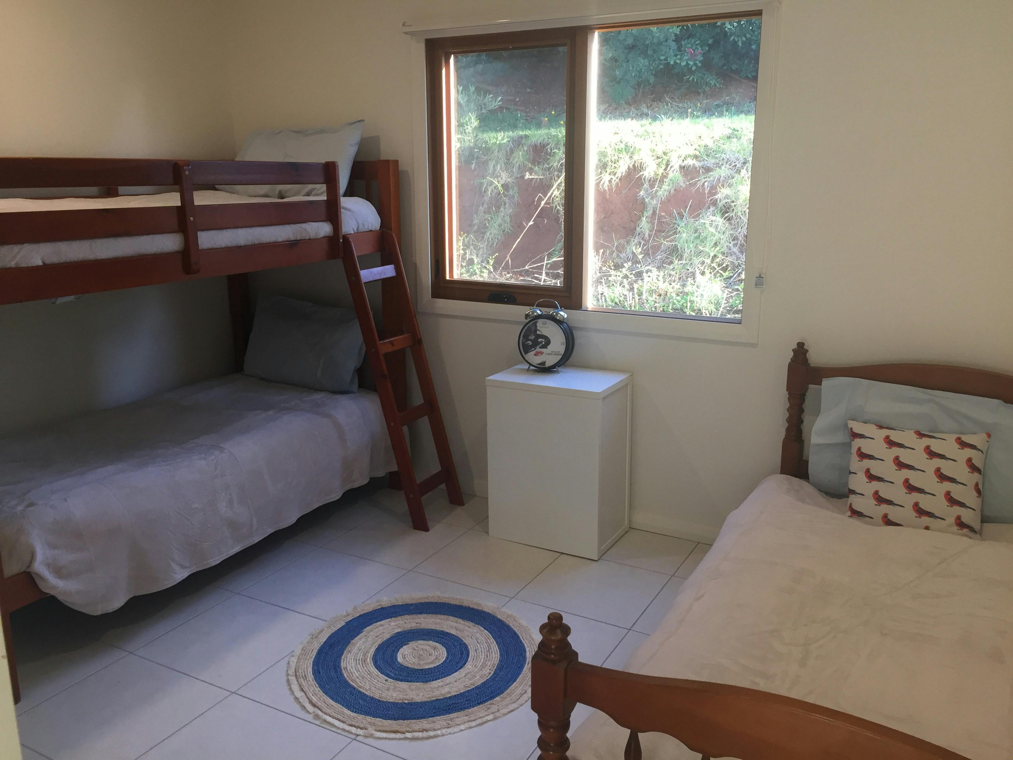 Third bedroom with views over the garden