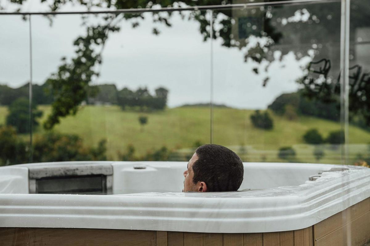Spa with a view