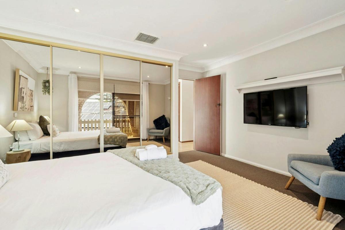 Coastal Apartment Bedroom