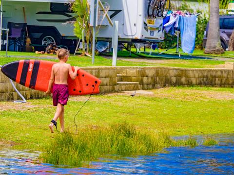 Waterfront Camp Site