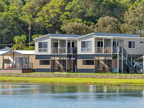 Ingenia Holidays Nambucca Heads 3 Bedroom Waterfront Superior Cabin Exterior