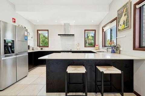 Coastal Apartment Kitchen