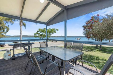 Waterfront Cabin Exterior