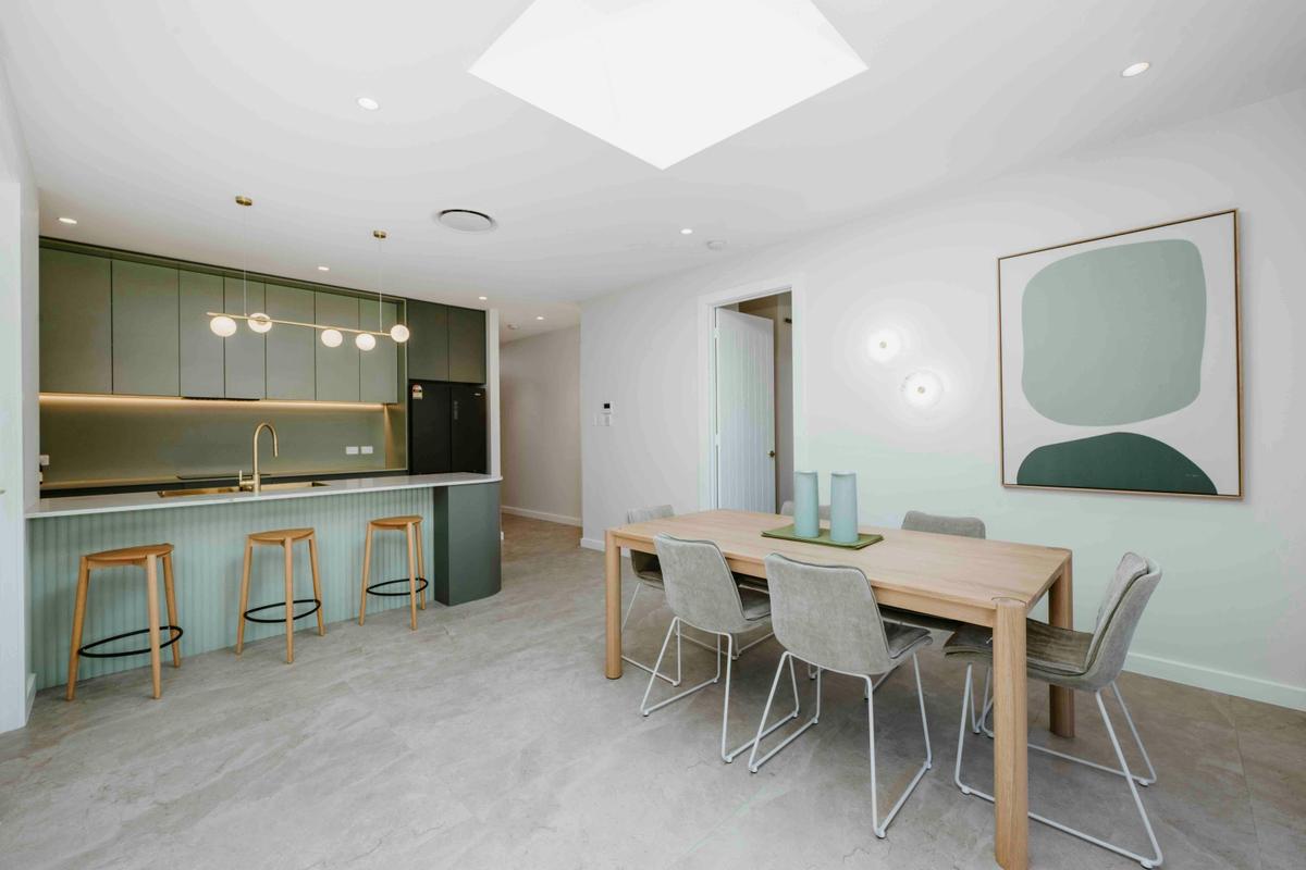 Kirsten Accommodation Heidi House Open plan living space