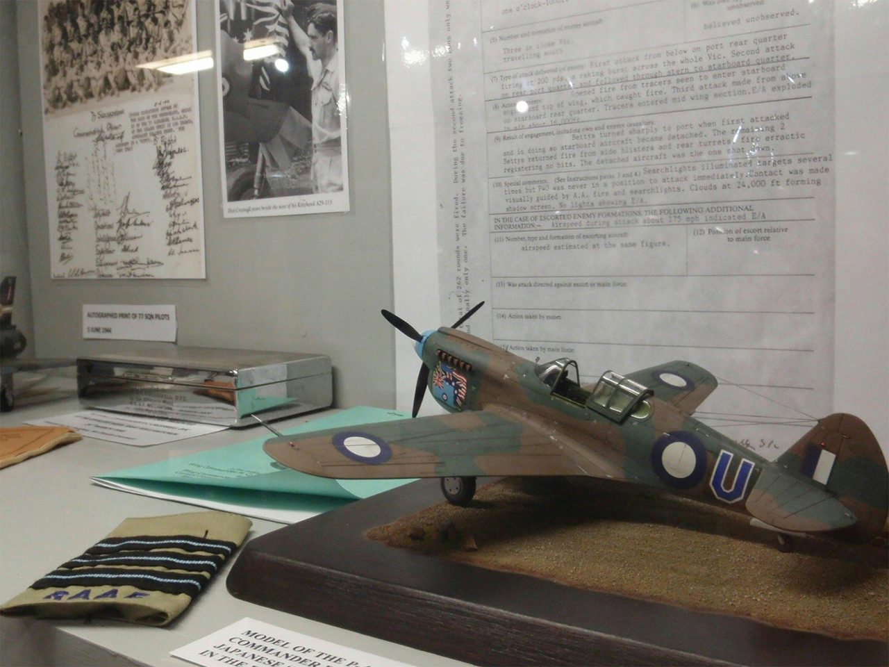 Fighter World 77 SQN Display