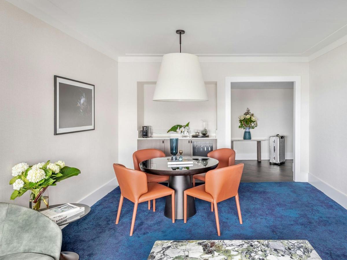 Dining area and kitchenette